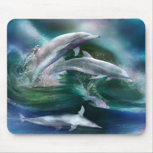 Dance Of The Dolphins Art Mousepad