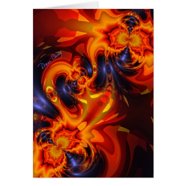 Dance of the Dragons - Indigo & Amber Eyes (Front)
