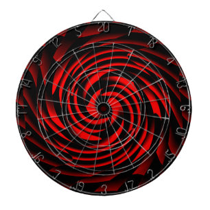 Dance of the elements of fire dartboard