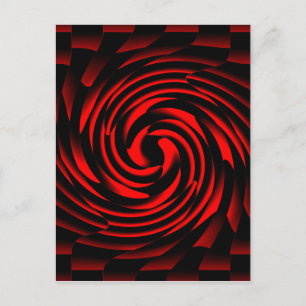 Dance of the elements of fire postcard