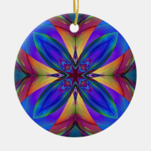 Dance of the Firefly Ceramic Ornament