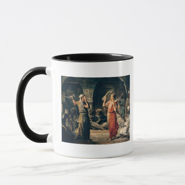 Dance of the Handkerchiefs, 1849 Mug (Left)