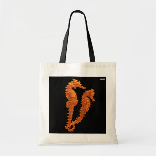 Dance Of The Seahorses (Orange) Tote Bag