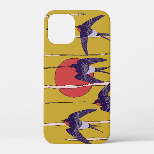 Dance of the Swallows Case-Mate iPhone Case (Back)