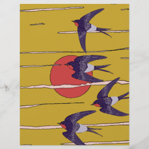 Dance of the Swallows Letterhead