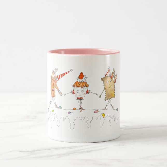 Dance of the Sweets - The Nutcracker Series Two-Tone Coffee Mug (Center)