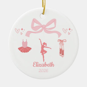 Dance Ornament, Dance Recital Gifts,, Dance Team Ceramic Ornament