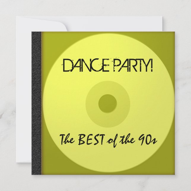 Dance Party CD Invite (Front)