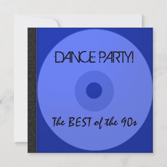 Dance Party CD Invite (Front)
