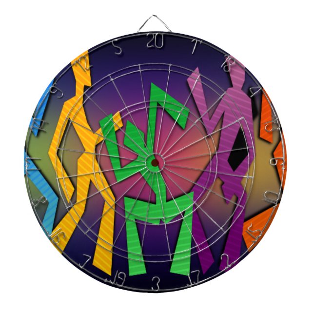Dance Party Dartboard (Front)