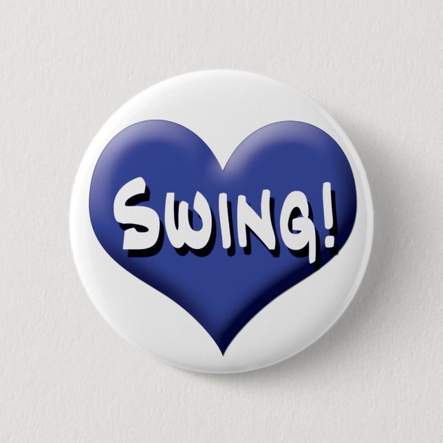 Dance  Passion! 2 Inch Round Button (Front)