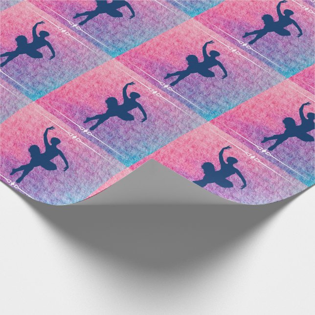 Dance Pastel  Wrapping Paper (Corner)