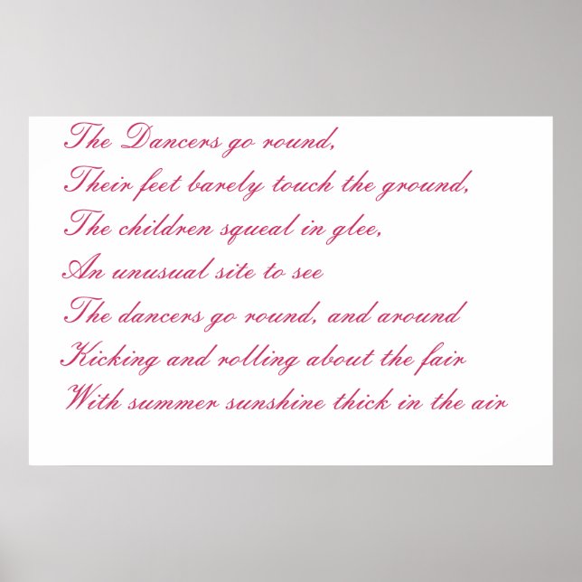 dance poster (Front)