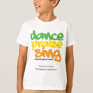 Dance Praise Sing Youth Group Peronsonalized Shirt