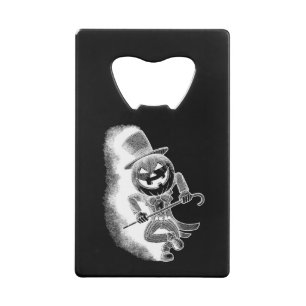 Dance Pumpkin Dance Credit Card Bottle Opener