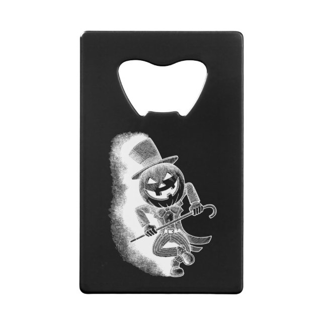 Dance Pumpkin Dance Credit Card Bottle Opener (Back)