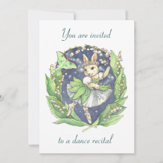 dance recital invitation