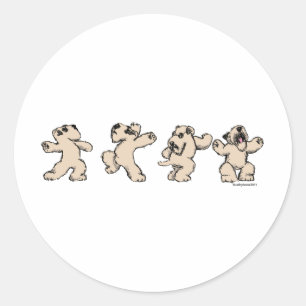 Dance SCWT Classic Round Sticker