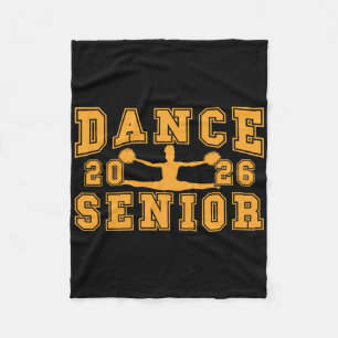 Dance Senior Night Dance Senior 2026 Graduation 13 Fleece Blanket