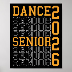 Dance Senior Night Dance Senior 2026 Graduation 18 Poster