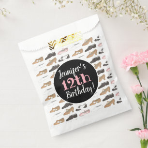 Dance Shoes Ballet Tap Jazz Lyrical Birthday Party Favour Bag