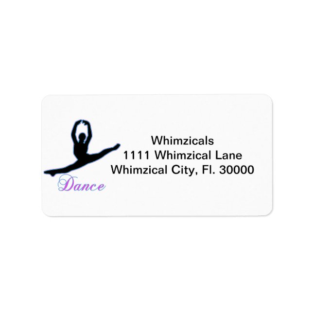 DANCE T Shirts & iPhone Gifts Label (Front)