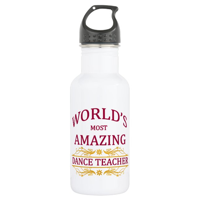 Dance Teacher 532 Ml Water Bottle (Front)