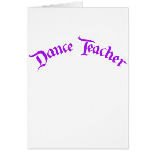 Dance Teacher (customize)