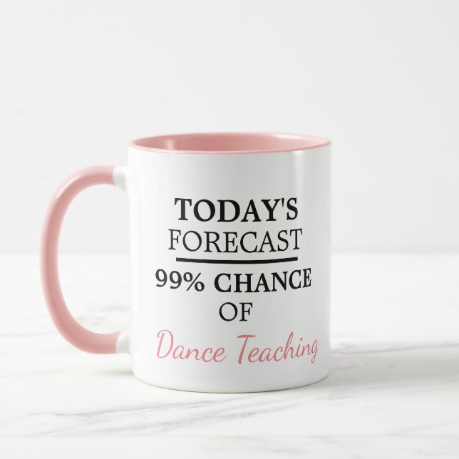 Dance Teacher Humour Mug (Left)