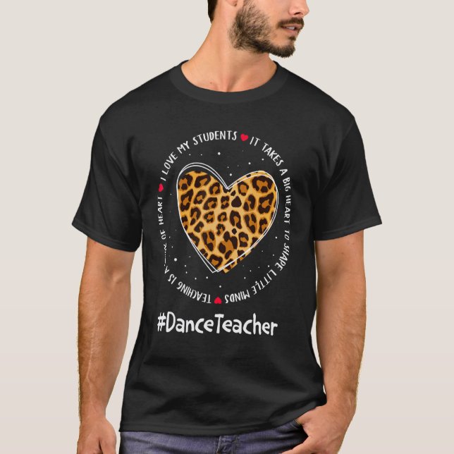 Dance Teacher Squad Admin Appreciation Week Back T T-Shirt (Front)