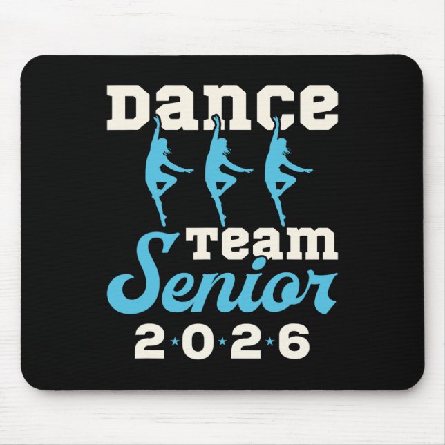 Dance Team Senior 2026 Senior Night Graduation Gra Mouse Pad (Front)