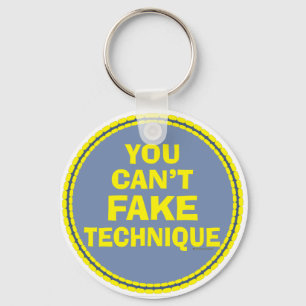Dance Technique Dancer Can't Fake It Dance class Keychain
