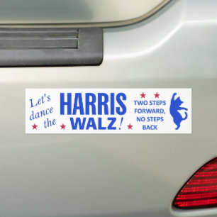 Dance the Harris Walz Bumper Sticker