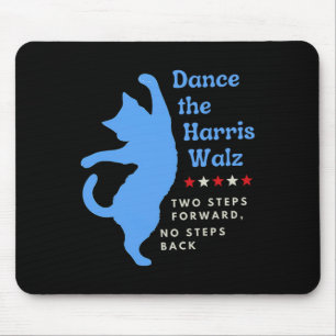 Dance The Harris Wheimer 2024 Cat Lady Vote Kamala Mouse Pad