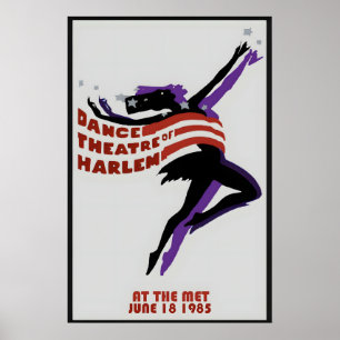 Dance Theater of Harlem 1985 Promo Poster Pint 1