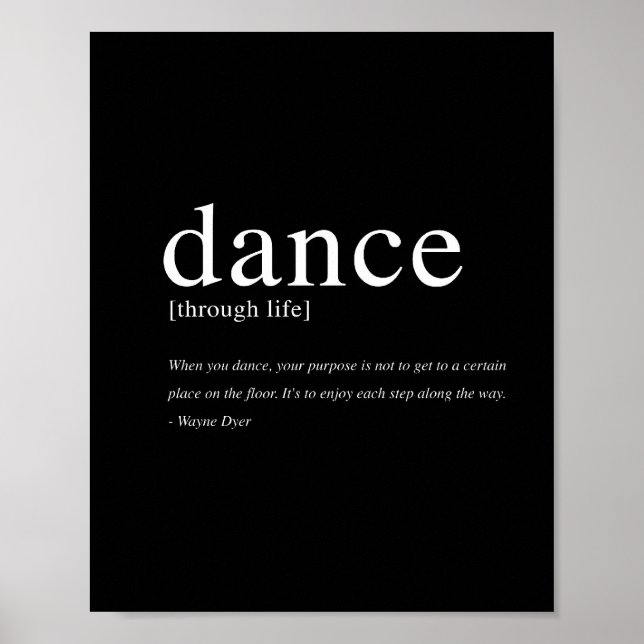 Dance Through Life - 8"x10" Art Print (Front)