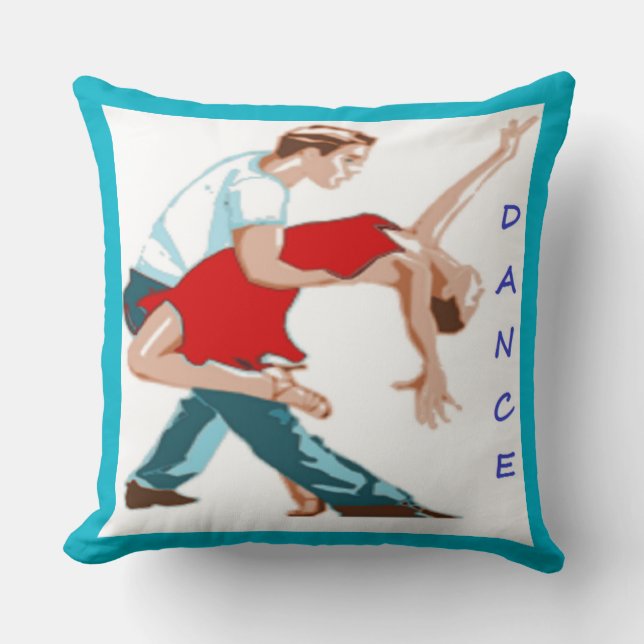 DANCE THROW PILLOW (Front)