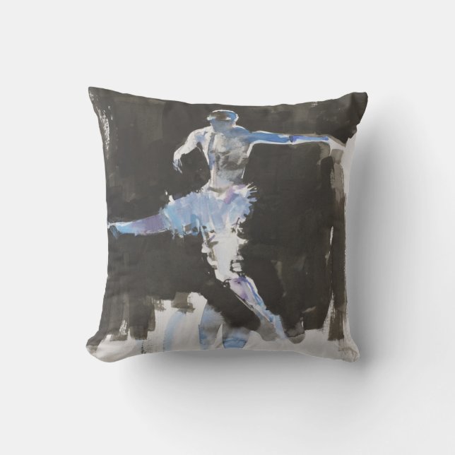 Dance Throw Pillow (Front)