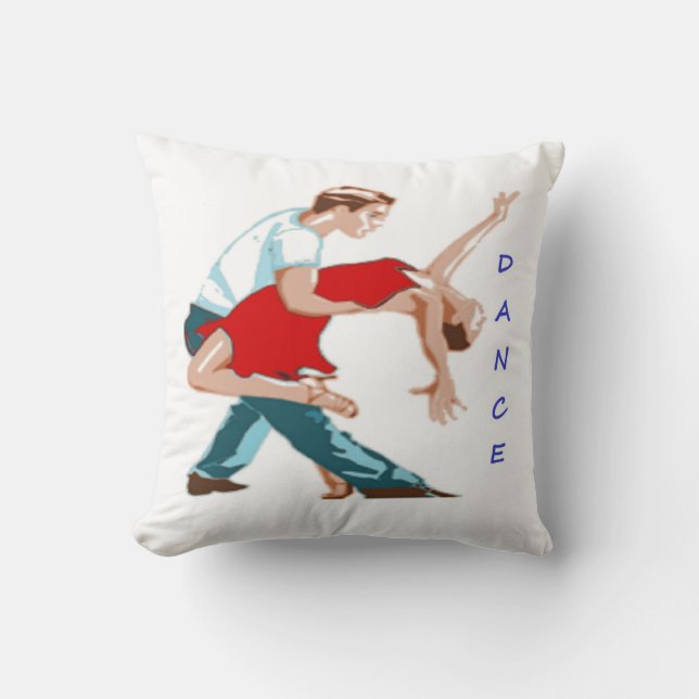 DANCE THROW PILLOW (Front)