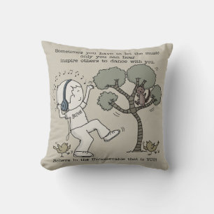 Dance Throw Pillow