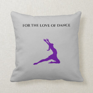 Dance throw pillow. pillow
