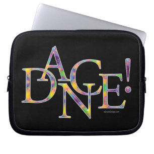 Dance! (Tie-Dye) Laptop Sleeve
