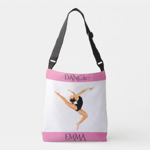 Dance tote,personalized name. crossbody bag