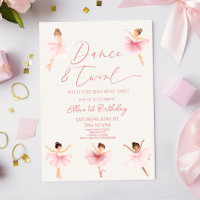 Dance & Twirl Pink Ballerina Ballet Birthday Party
