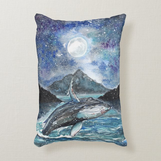 Dance Under the Moon Accent Pillow (Front(Vertical))