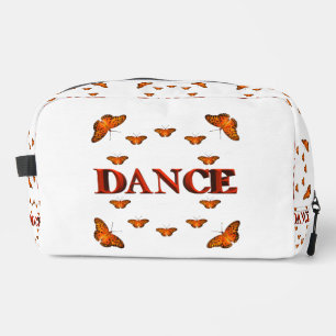 Dance with butterflies design dopp kit