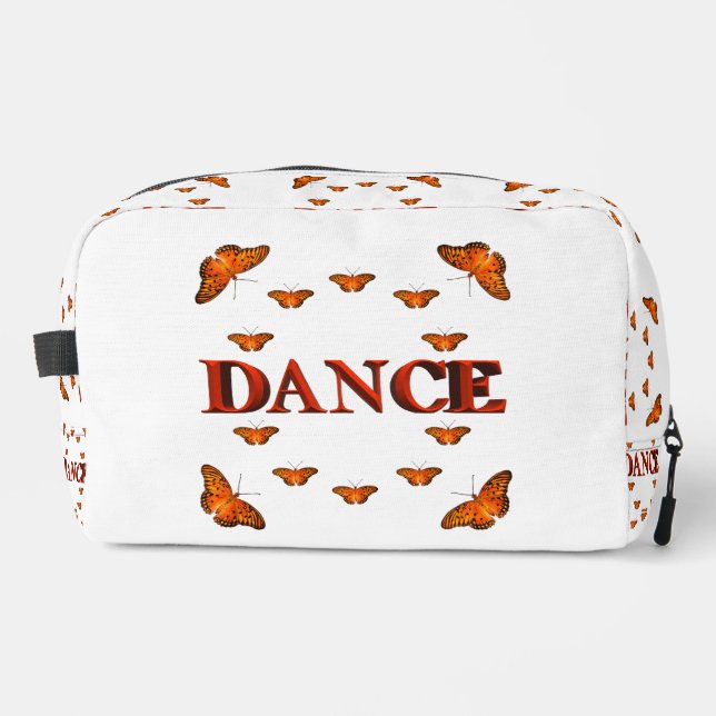 Dance with butterflies design dopp kit (Front)