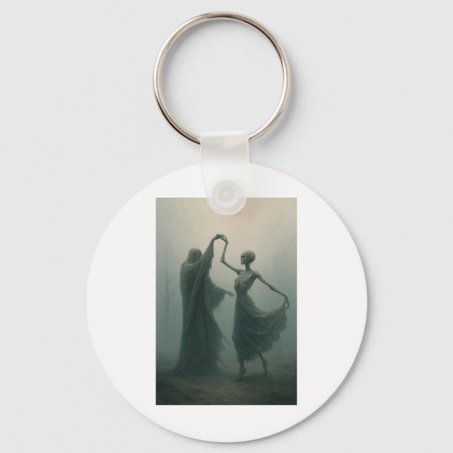 Dance With Death  Keychain (Front)