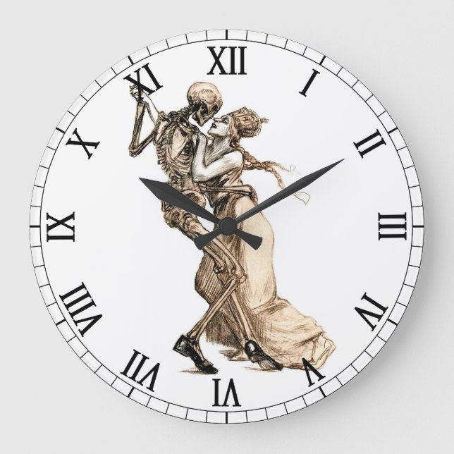 Dance with Death wall clock (Front)