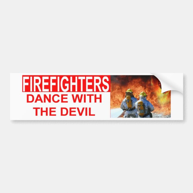 DANCE WITH DEVIL BUMPER STICKER (Front)